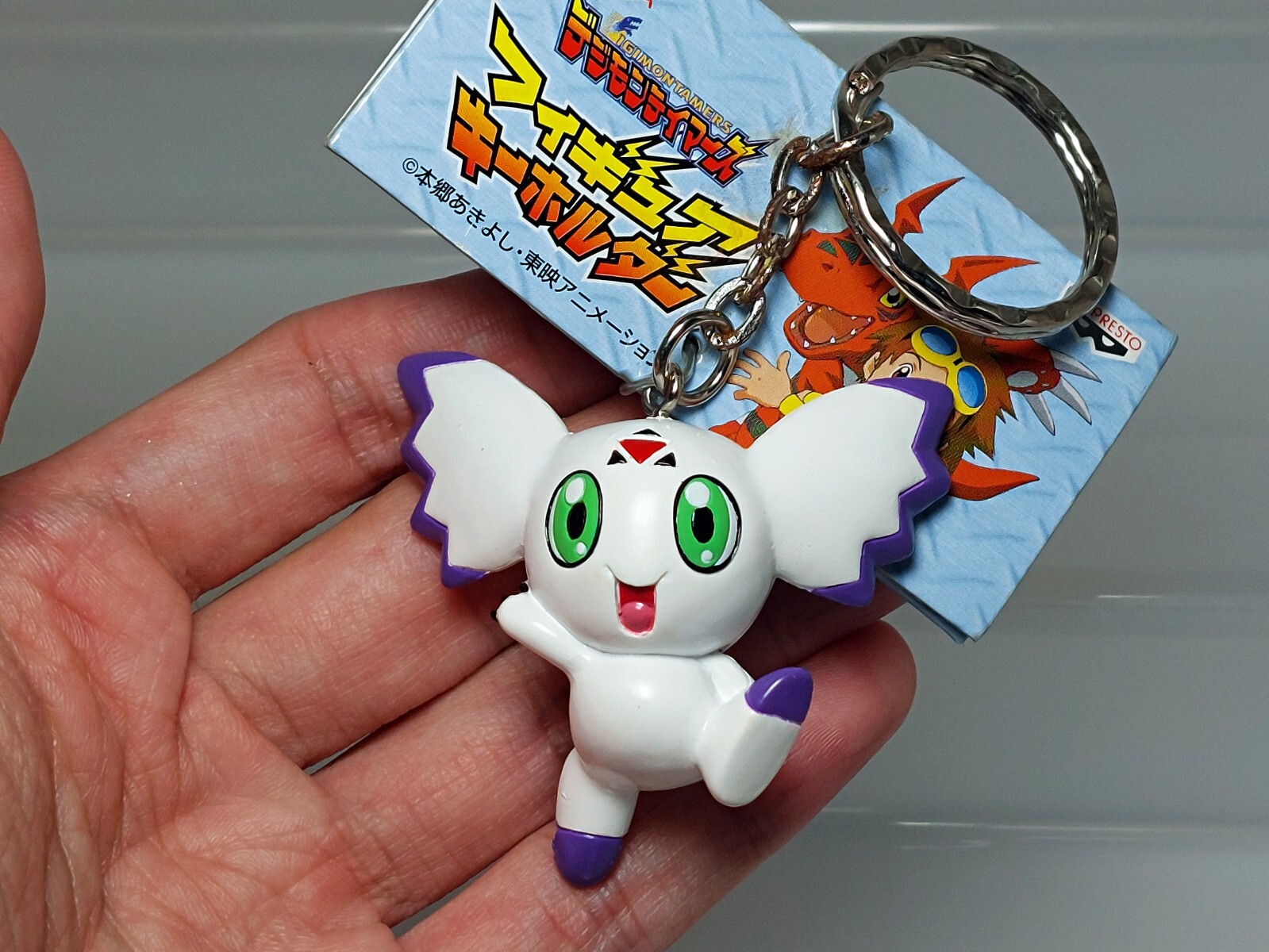 Calumon Digimon Tamers Keychain Figure Banpresto 2001 Toy Japan C03 1.8in