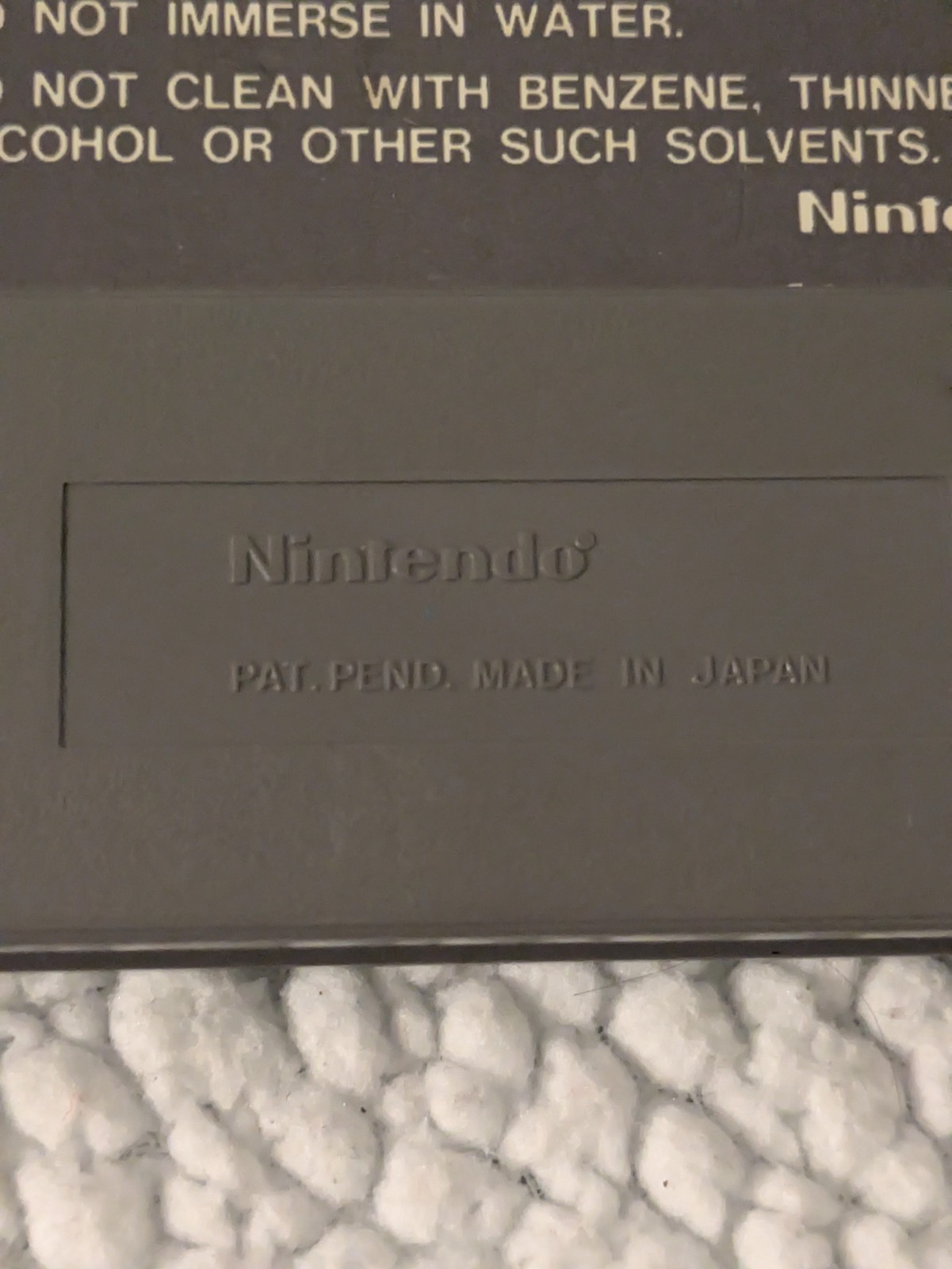 VTG NINTENDO NES KUNG FU GAME CARTRIDGE 5 SCREW 1984 Tested