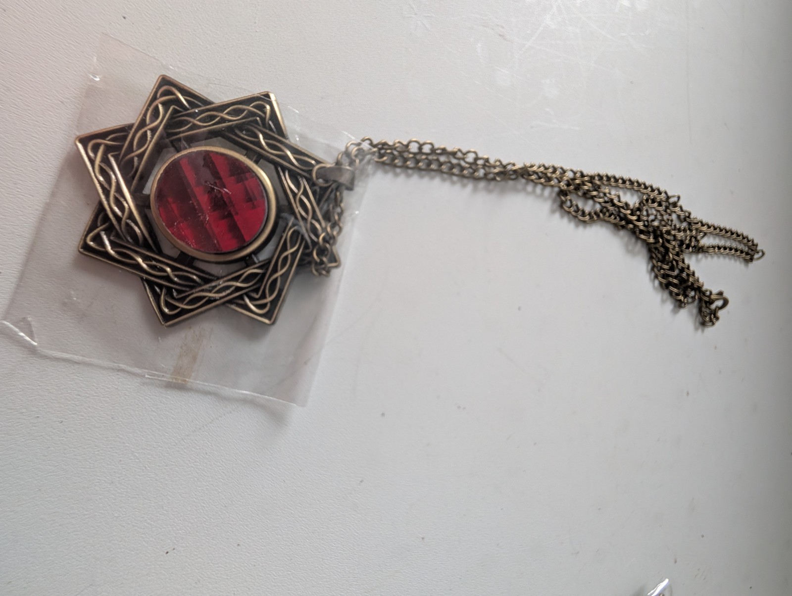 BAM BOX SKYRIM AMULET OF ARKAY MEDALLION NECKLACE INSPIRED REPLICA