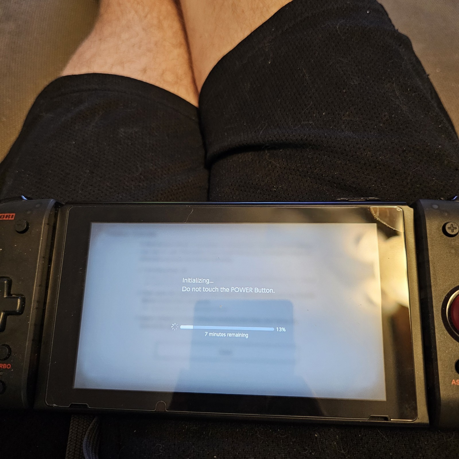 Nintendo Switch HAC-001(-01) Game Console – Tablet Only – No Charger W/case