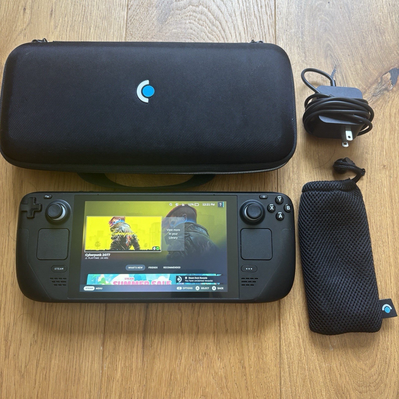 Valve Steam Deck 512GB LCD W/Charger & Case – Excellent Condition, Barely Used