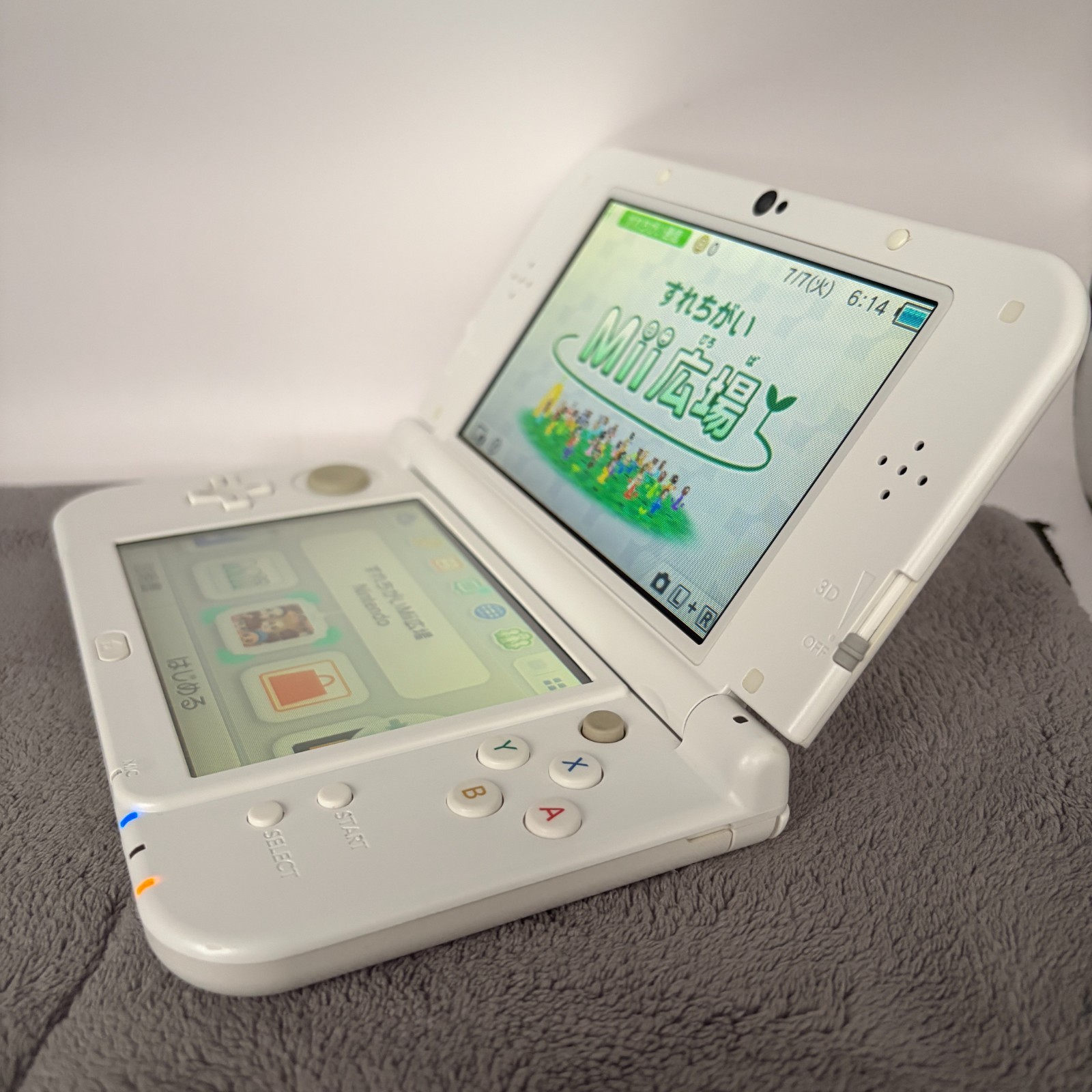 【Excellent5】Dual IPS NEW Nintendo – white rare 3DS LL XL Gmae Console From Japan