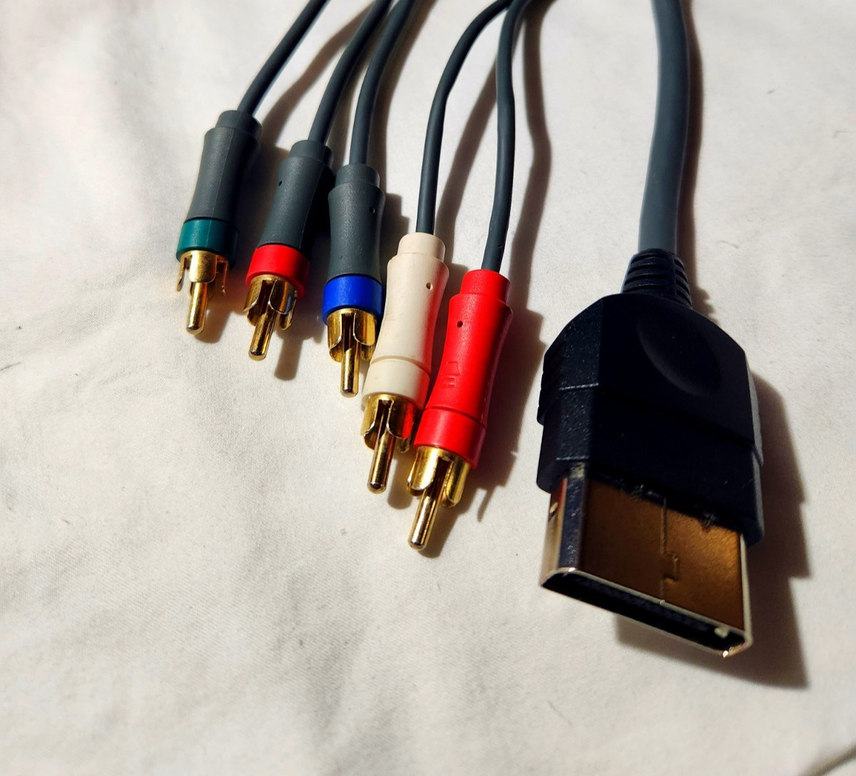 Original Xbox Component Cable! (Read Description) Tested! High Quality Custom.