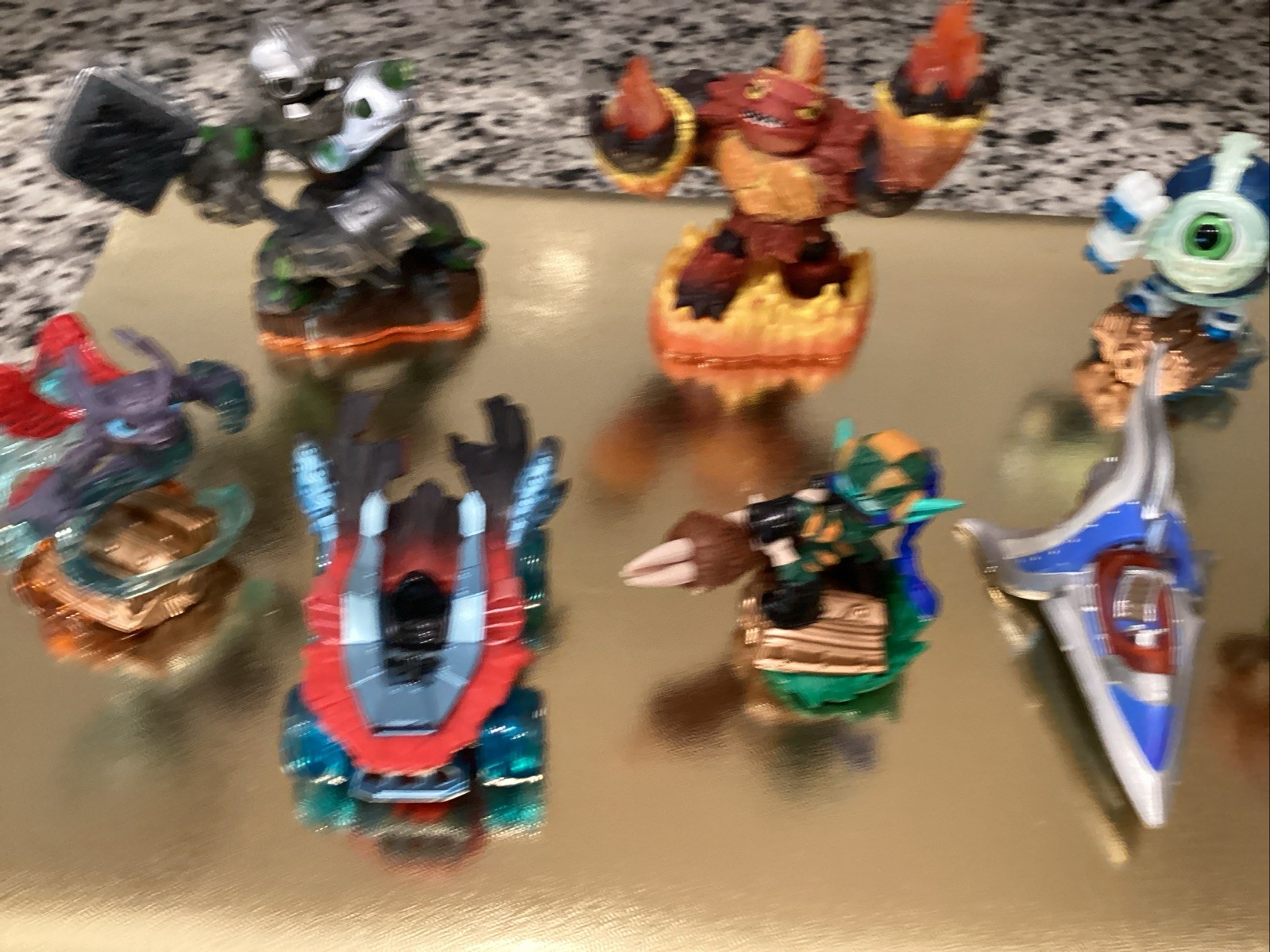 Lot of 8 Skylanders Figures Giants, Vehicles & More