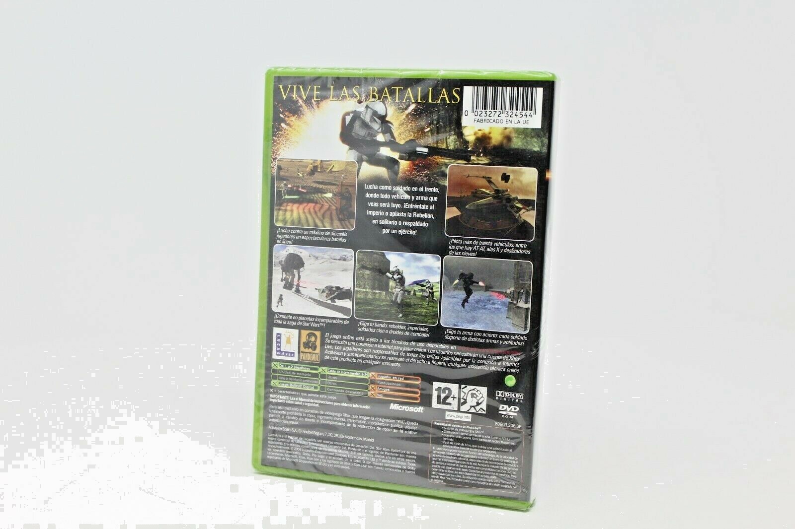 Star Wars Battlefront – Xbox – Original – NEW – SEALED – PAL – Spanish – Spain