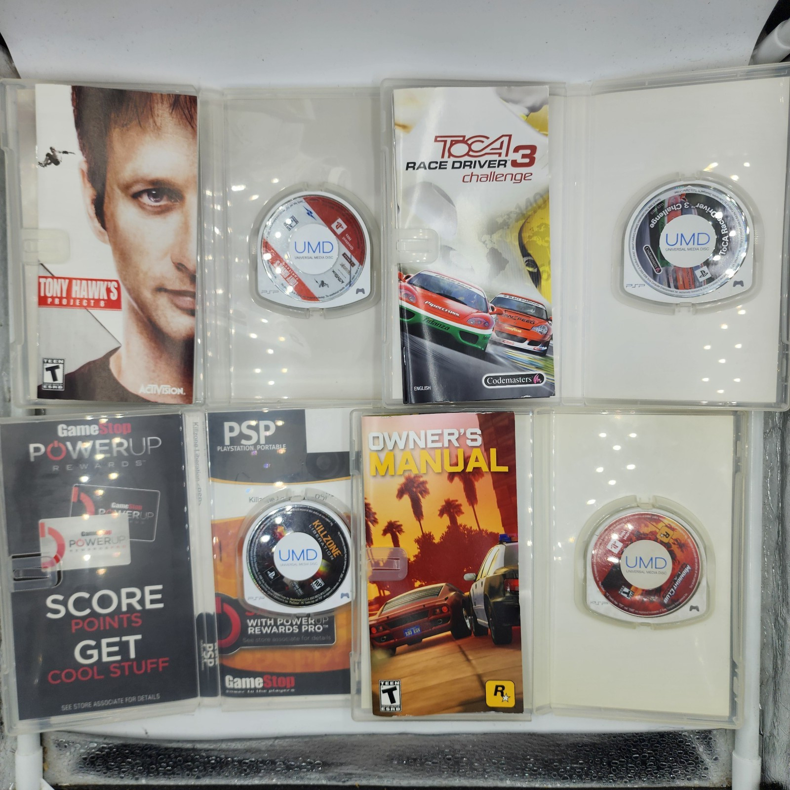 Lot of 16 Assorted PSP UMD Games w/ Manuals *pre-owned
