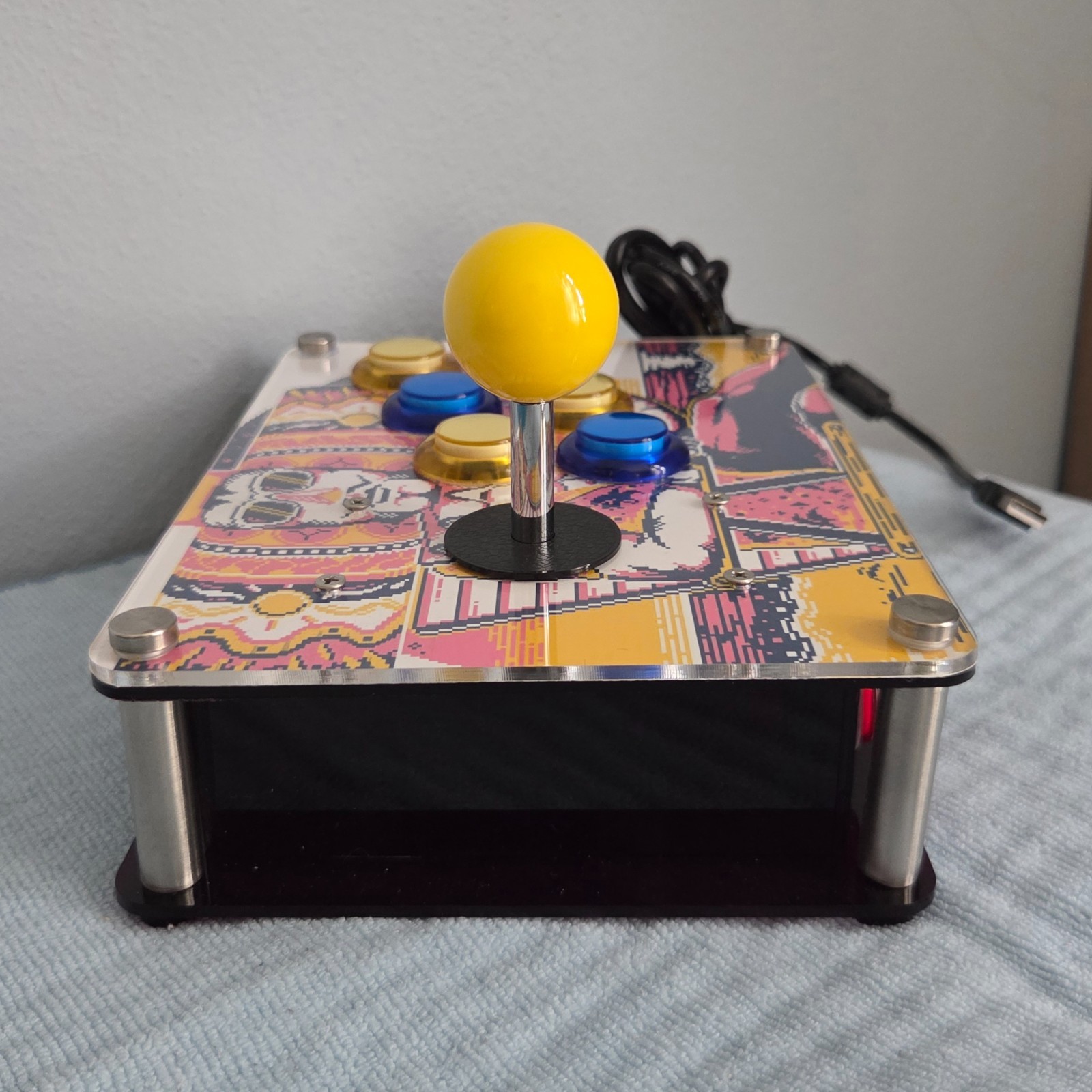 Custom PC Katamari Damacy Arcade Fight Stick King of All Cosmos