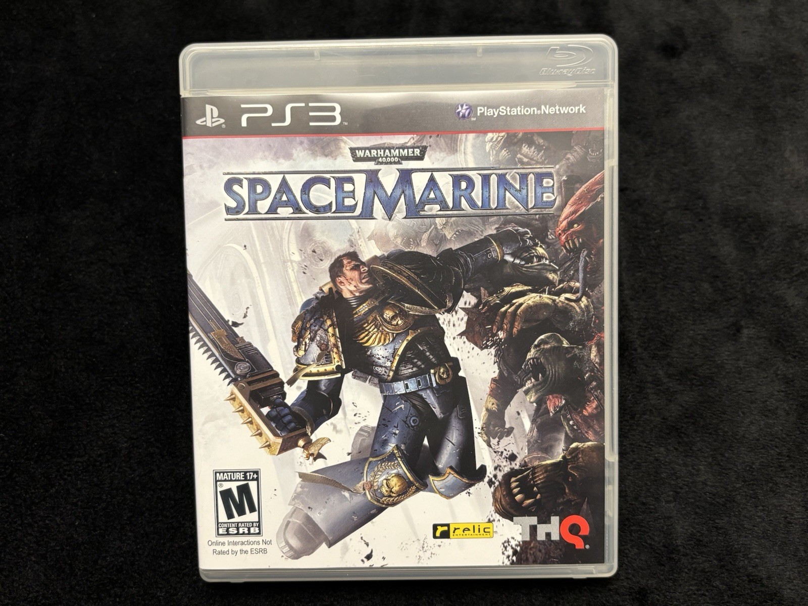 CIB Tested Working Playstation 3 PS3 Video Game Warhammer 40,000 Space Marine
