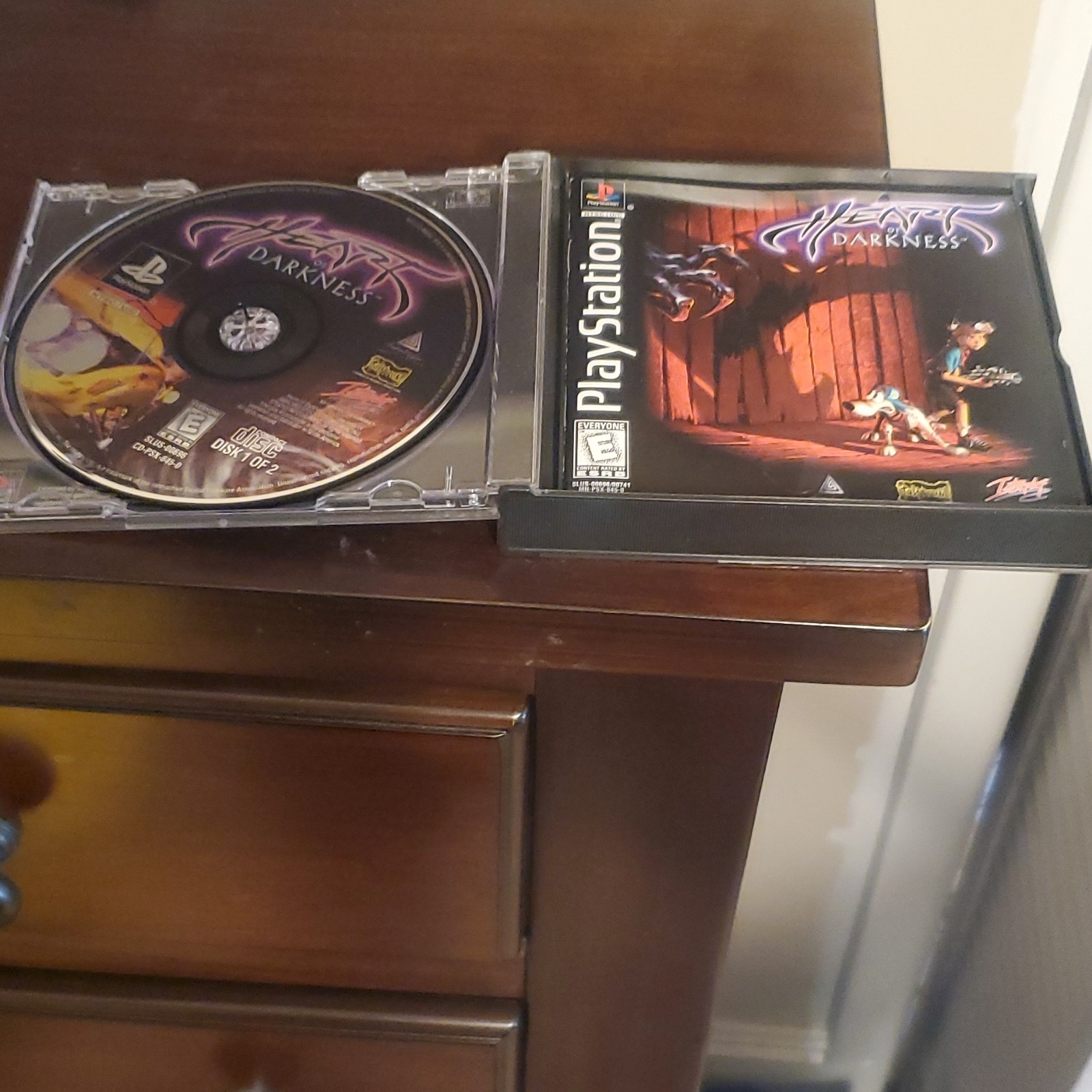 Interplay Heart of Darkness Sony PlayStation 1 NTSC-U/C Manual Included