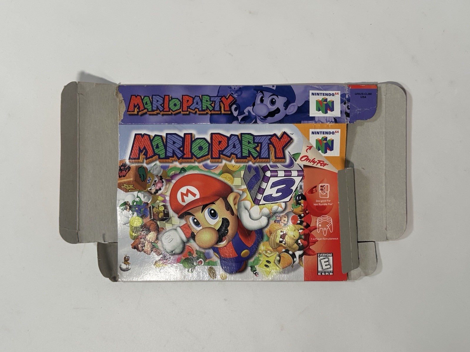 Authentic Mario Party 1 for Nintendo 64 N64 BOX ONLY