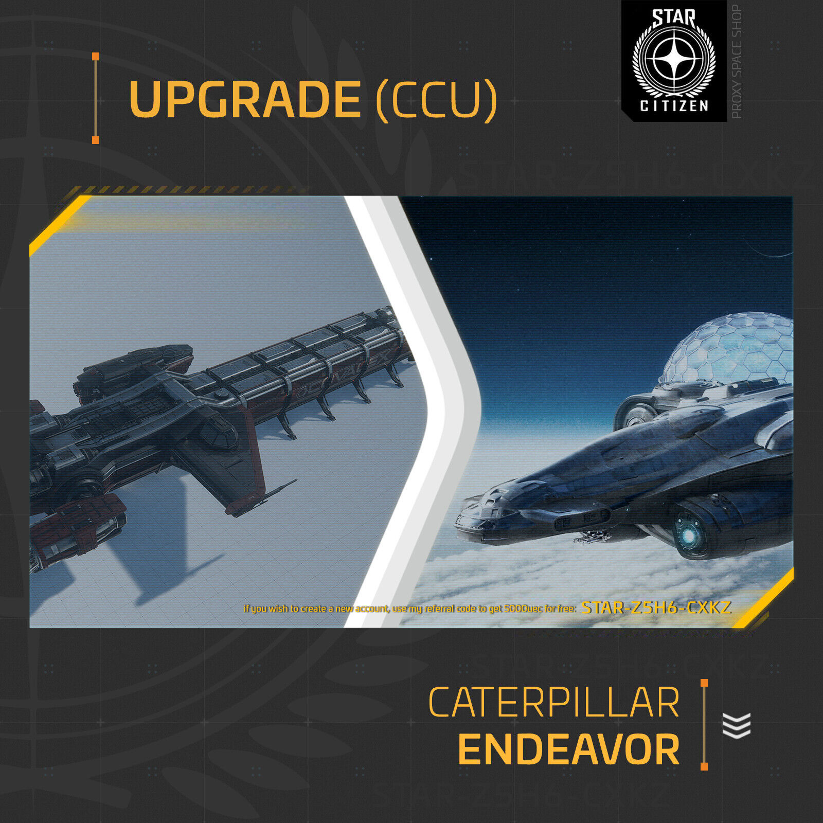 Star Citizen – MISC ENDEAVOR – UPGRADE – (CCU)