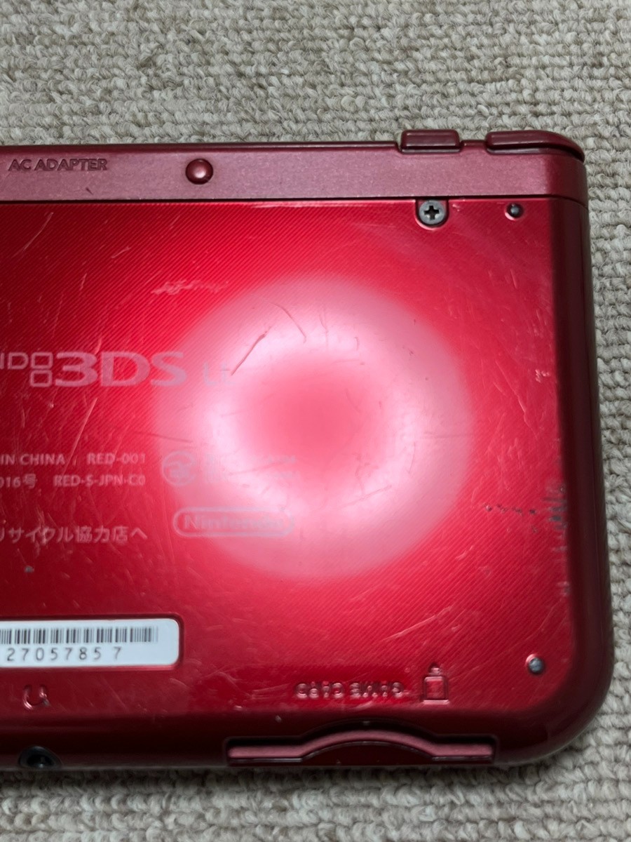 New 3DS LL XL Metalic red Japan Nintendo Console region Japanese B10