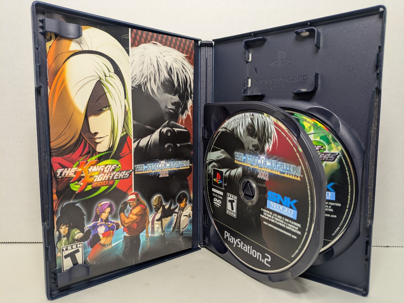 The King of Fighters 2002/2003 (PlayStation 2, PS2, 2005) CIB W/ Reg Card Tested