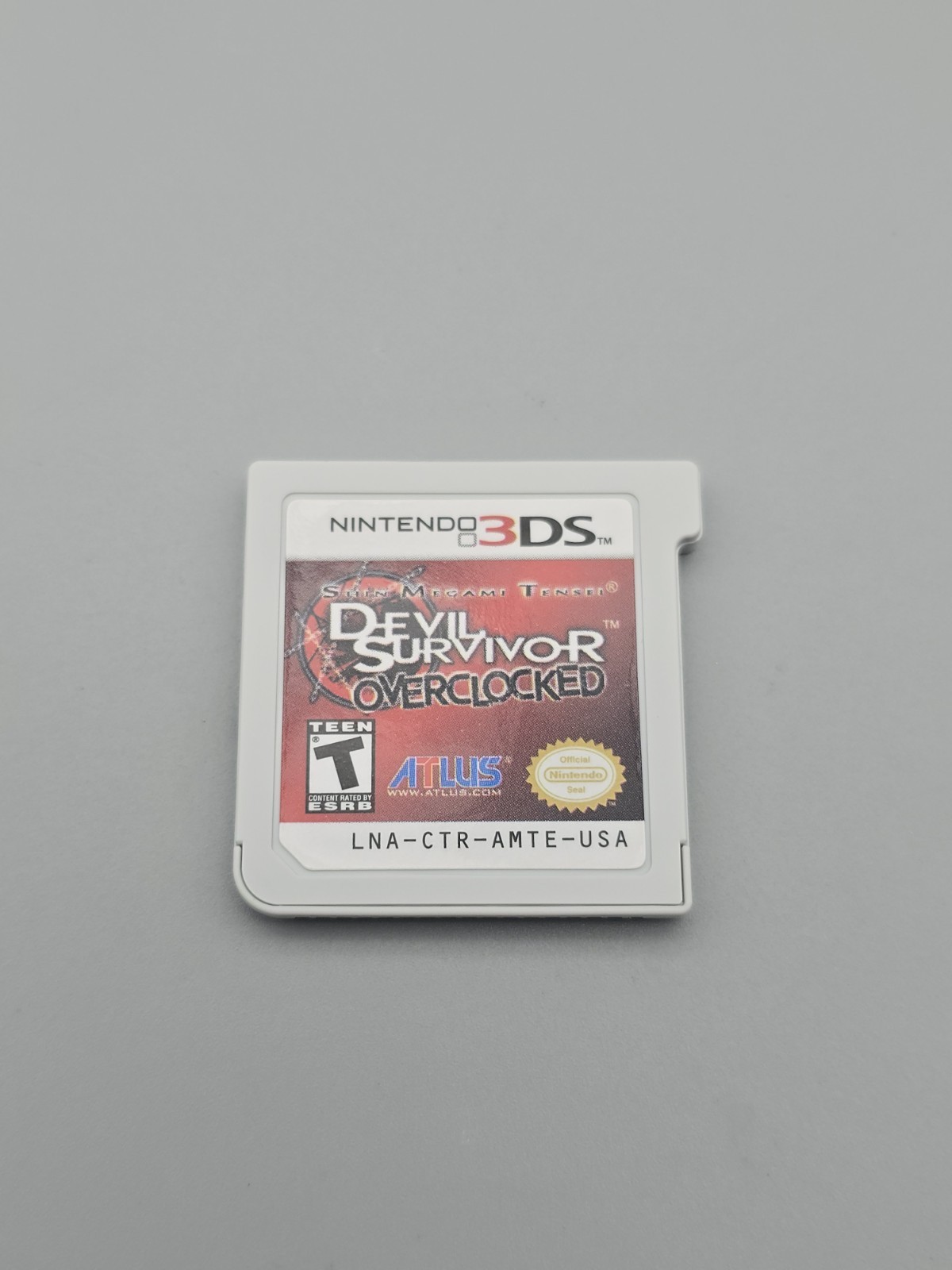 Shin Megami Tensei: Devil Survivor Overclocked (Nintendo 3DS, 2011) No Manual