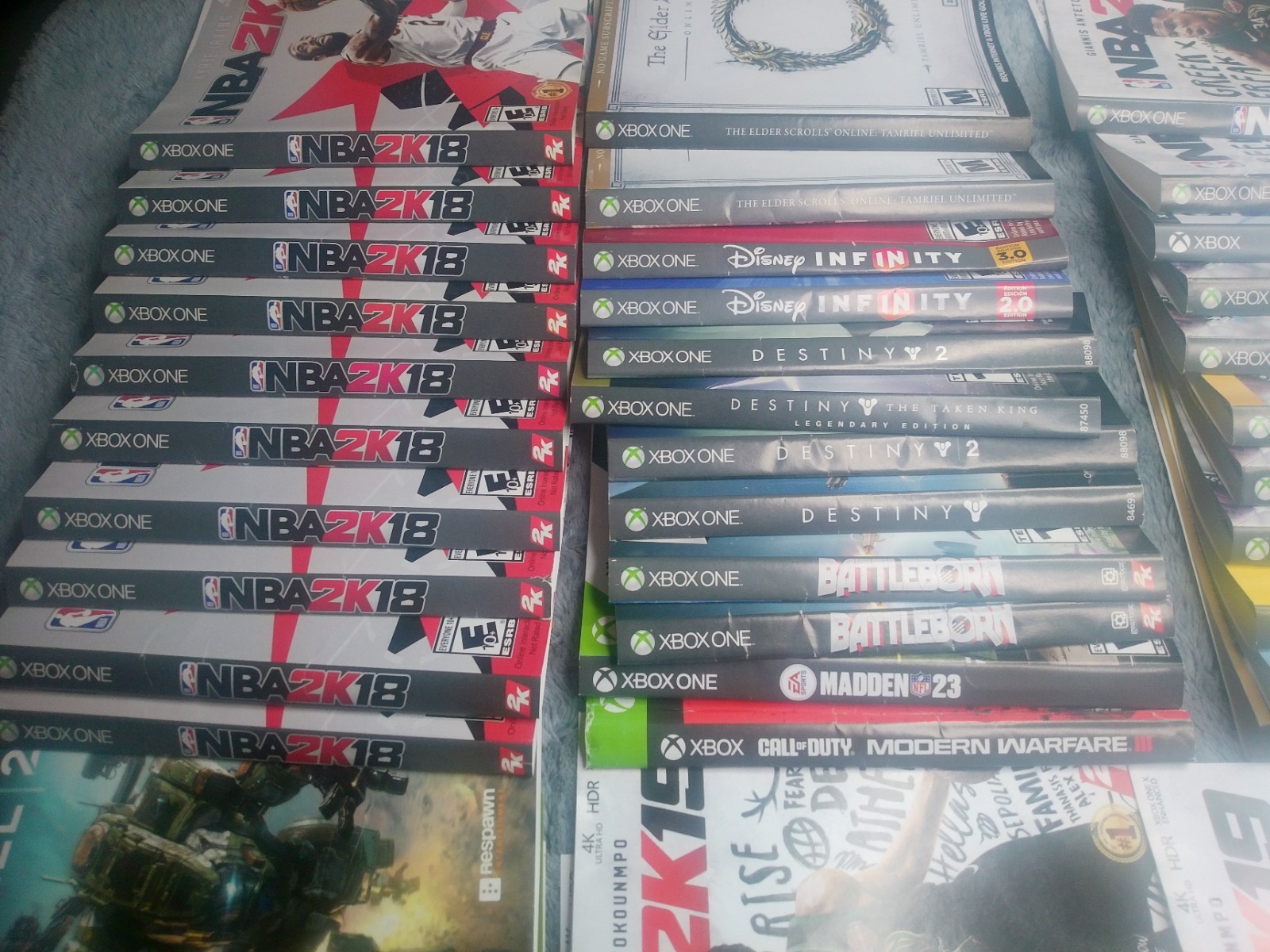 Lot of 95 Xbox one (77 arts) and PS4 (18 arts) Cover Art Inserts -Free Shipping!