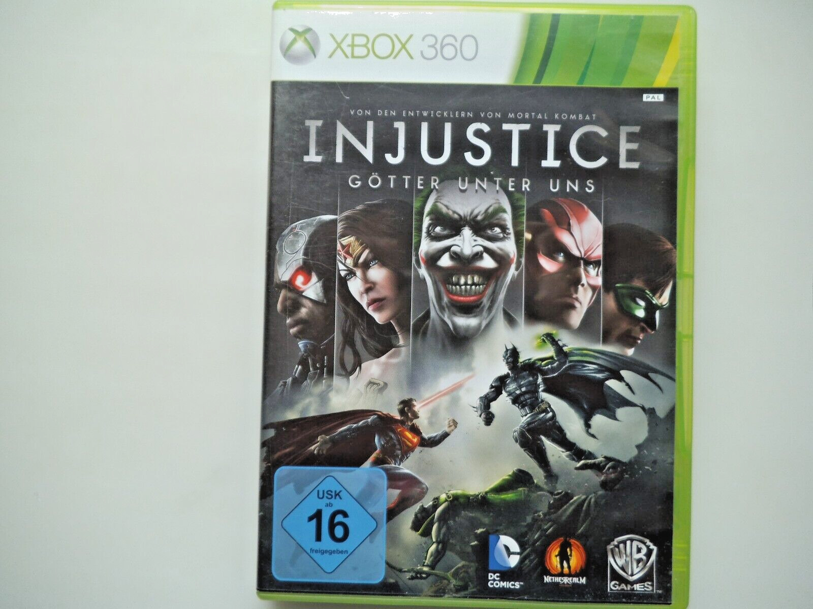 INJUSTICE Gods Among Us (Microsoft XBOX 360) Original packaging without…