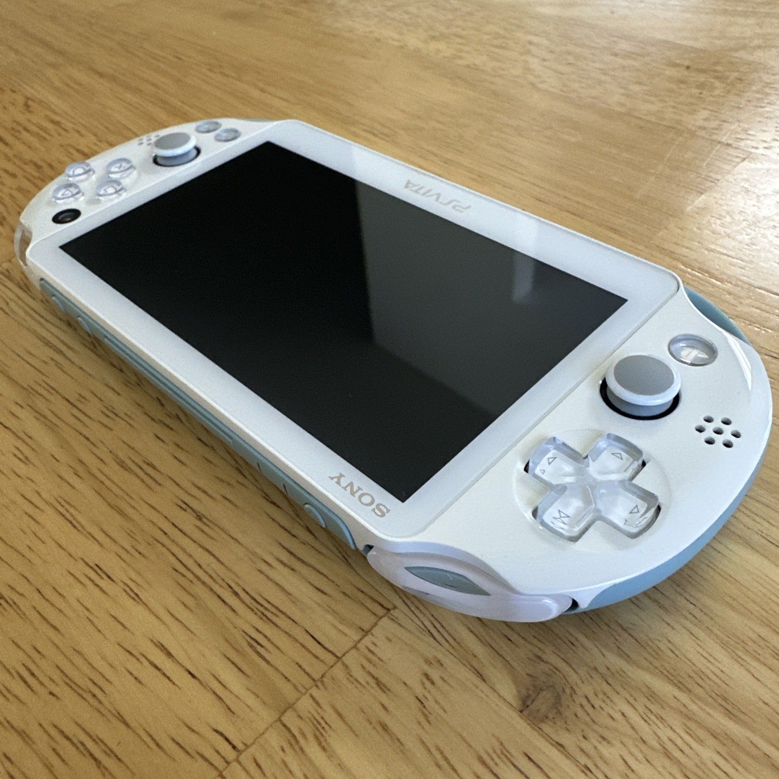 Sony PlayStation PS Vita PCH-2000 Light Blue / White Slim Console Fast Shipping