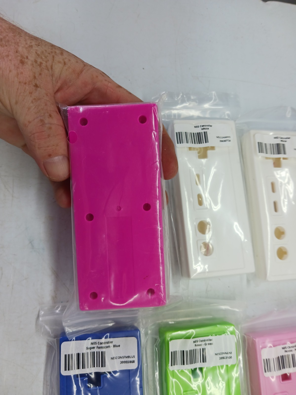Nintendo Controller Shell Replacement Lot Of 10 Various Colors.