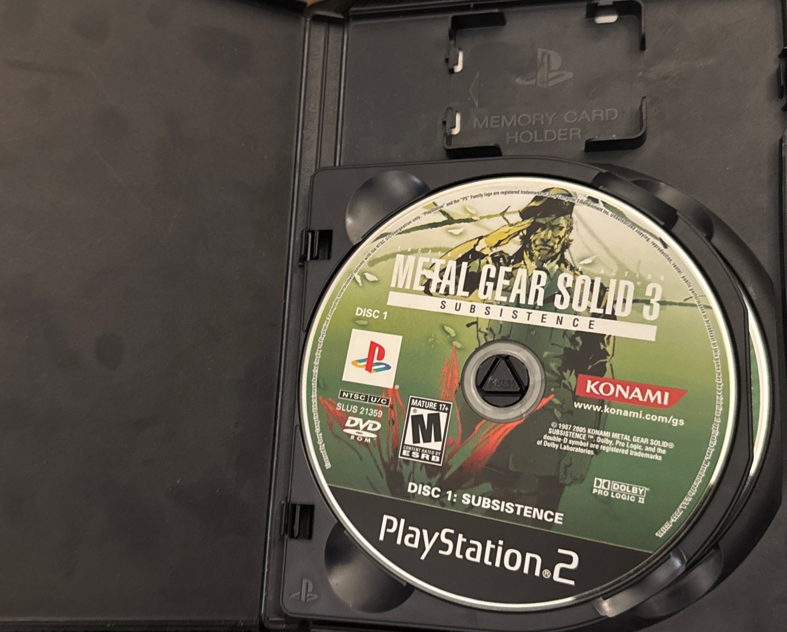 Metal Gear Solid 3 Subsistence (Sony PlayStation 2 PS2, 2006)
