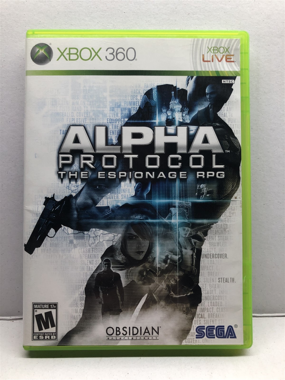 Alpha Protocol (Microsoft Xbox 360, 2010) Clean Tested Working – Free Ship