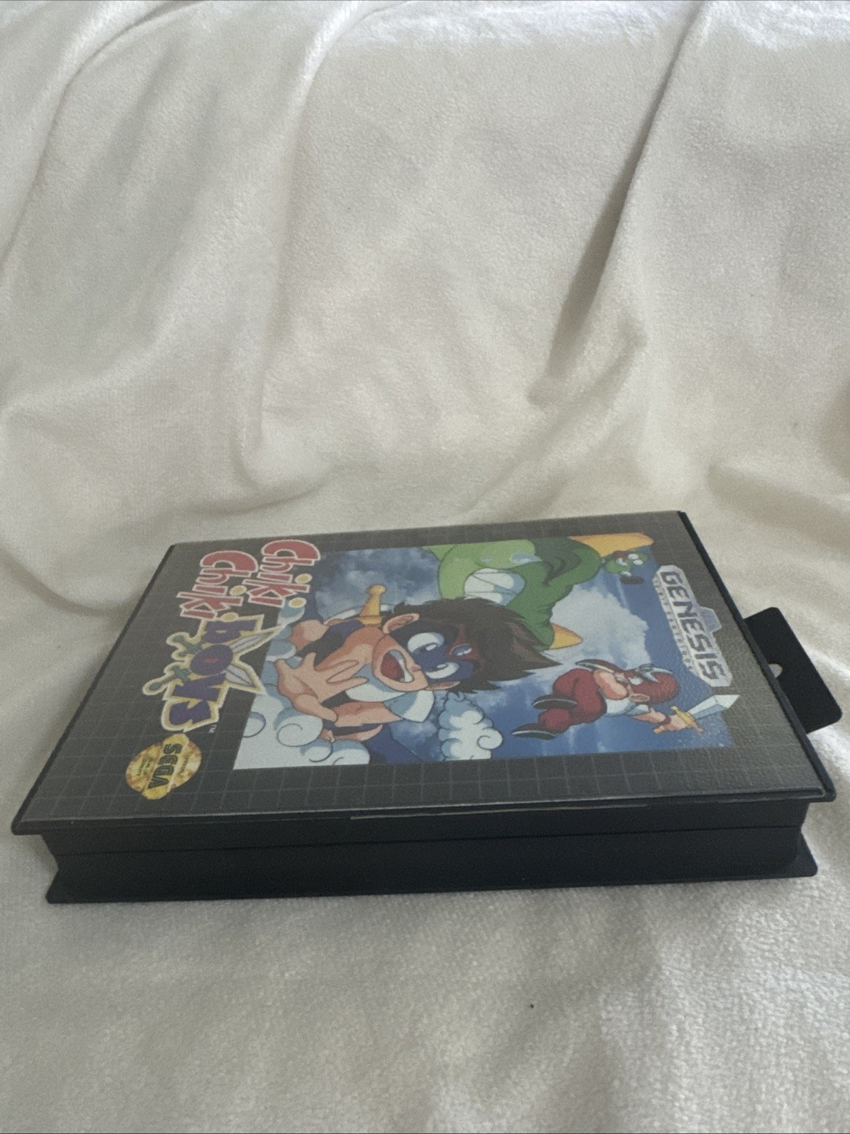 1993 Vintage Chiki Chiki Boys Saga Genesis Authentic Video Game & Case No Manual