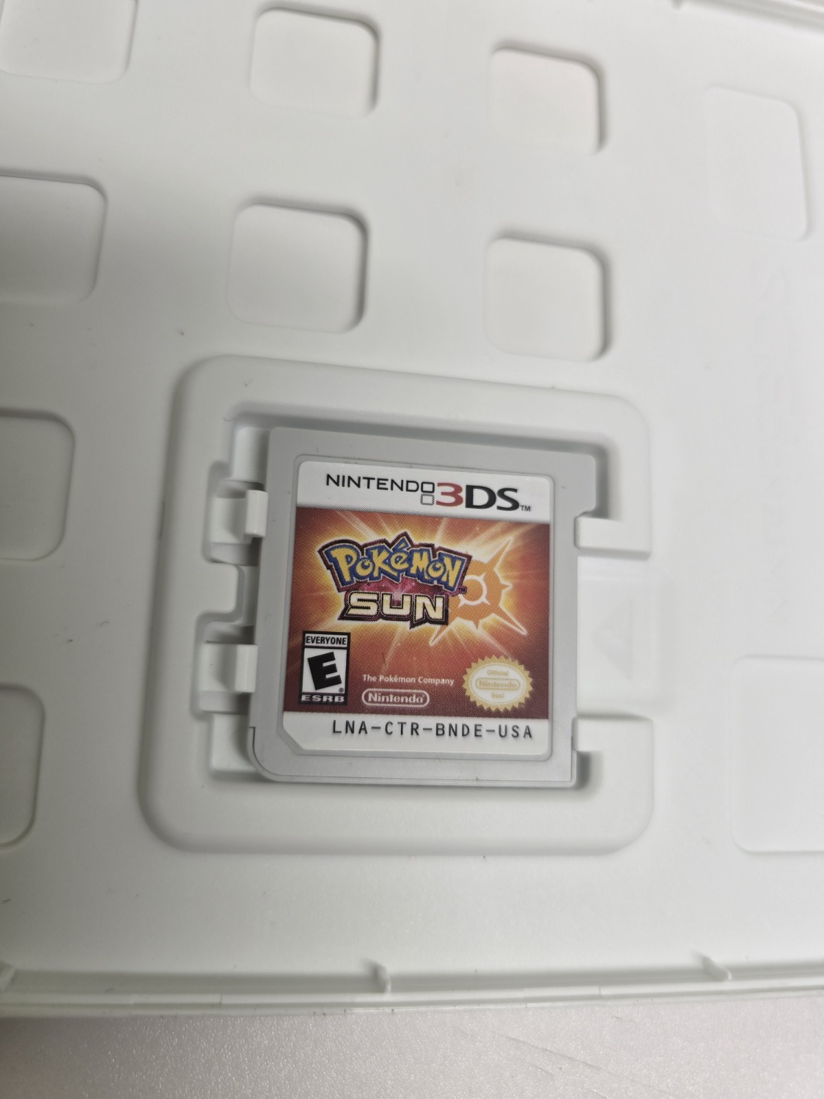 Pokémon Sun (Nintendo 3DS, 2016) Complete In Box CIB Authentic Tested Works Case