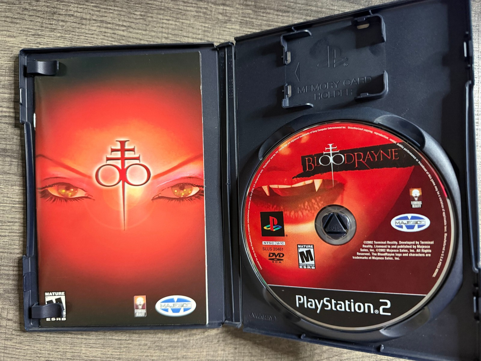 BloodRayne – Sony Playstation 2 PS2 – Majesco – Acceptable Condition