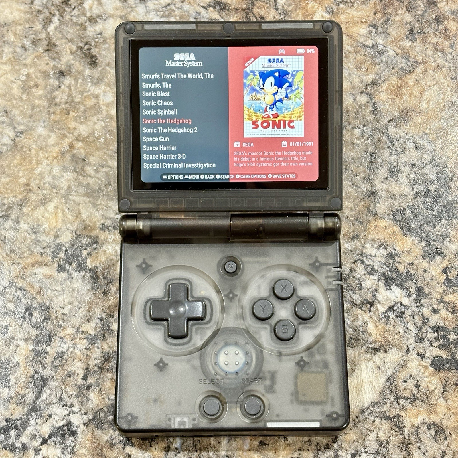 Anbernic RG35XXSP Handheld – New 64GB Card Custom RG35XX SP Loaded Ready To Play