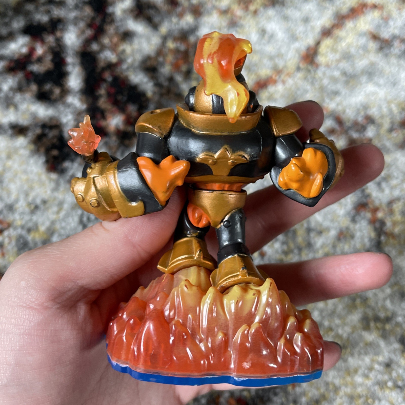 2013 Skylanders Swap Force Dark Blast Zone Swappable Figure Xbox PlayStation Wii