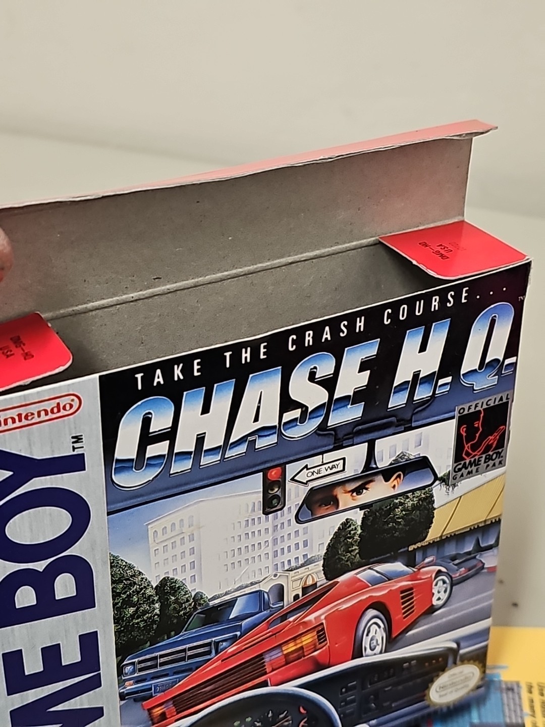 Gameboy CHASE H.Q. HQ Nintendo Game Boy BOX ONLY