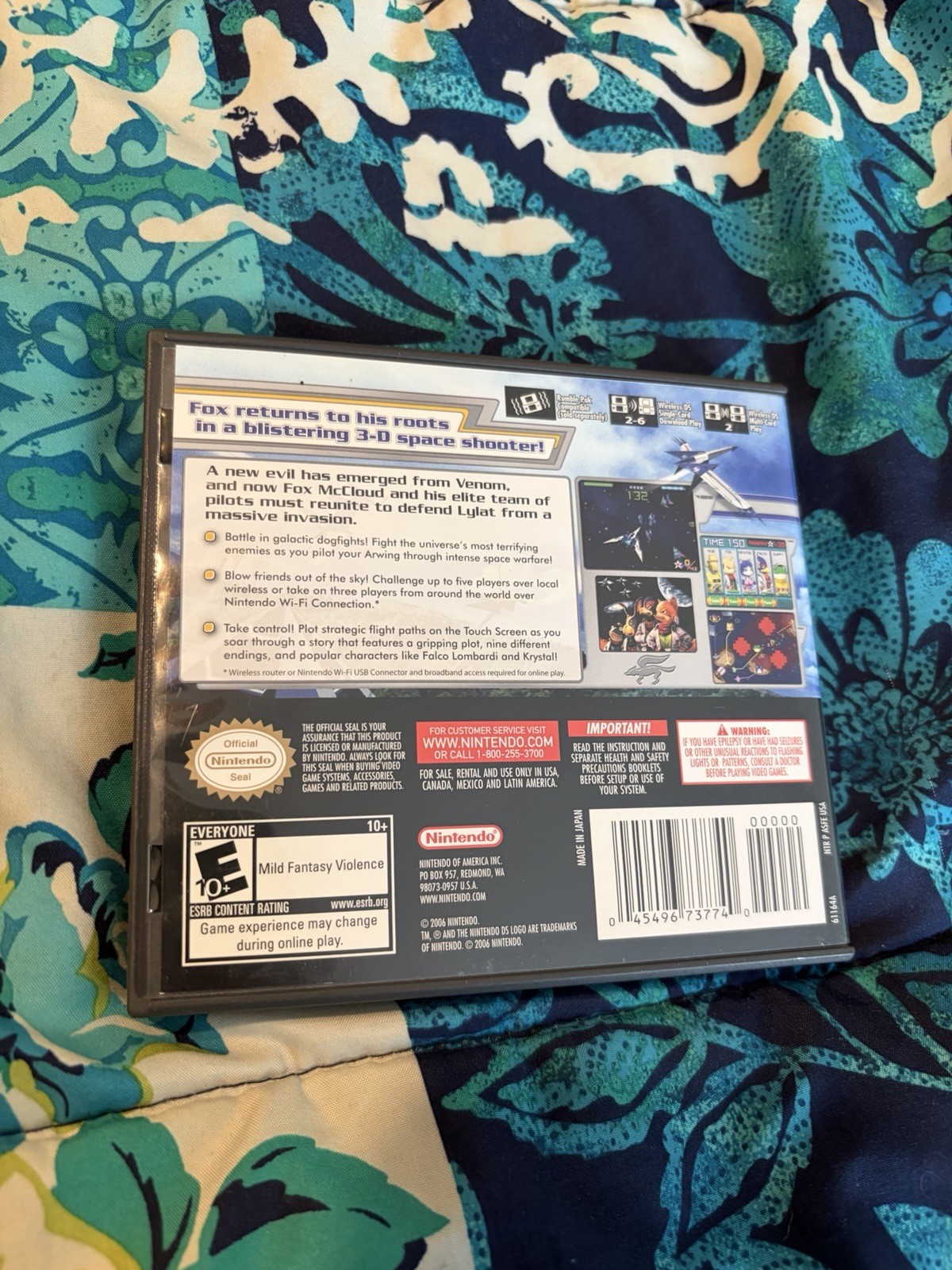 Star Fox Command Nintendo DS Complete CIB w/ Manual And Inserts