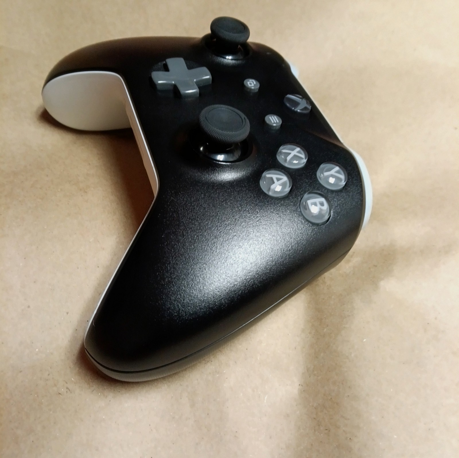 Xbox One Wireless Controller 1708 (Black Gray White) Cleaned Tested And Working