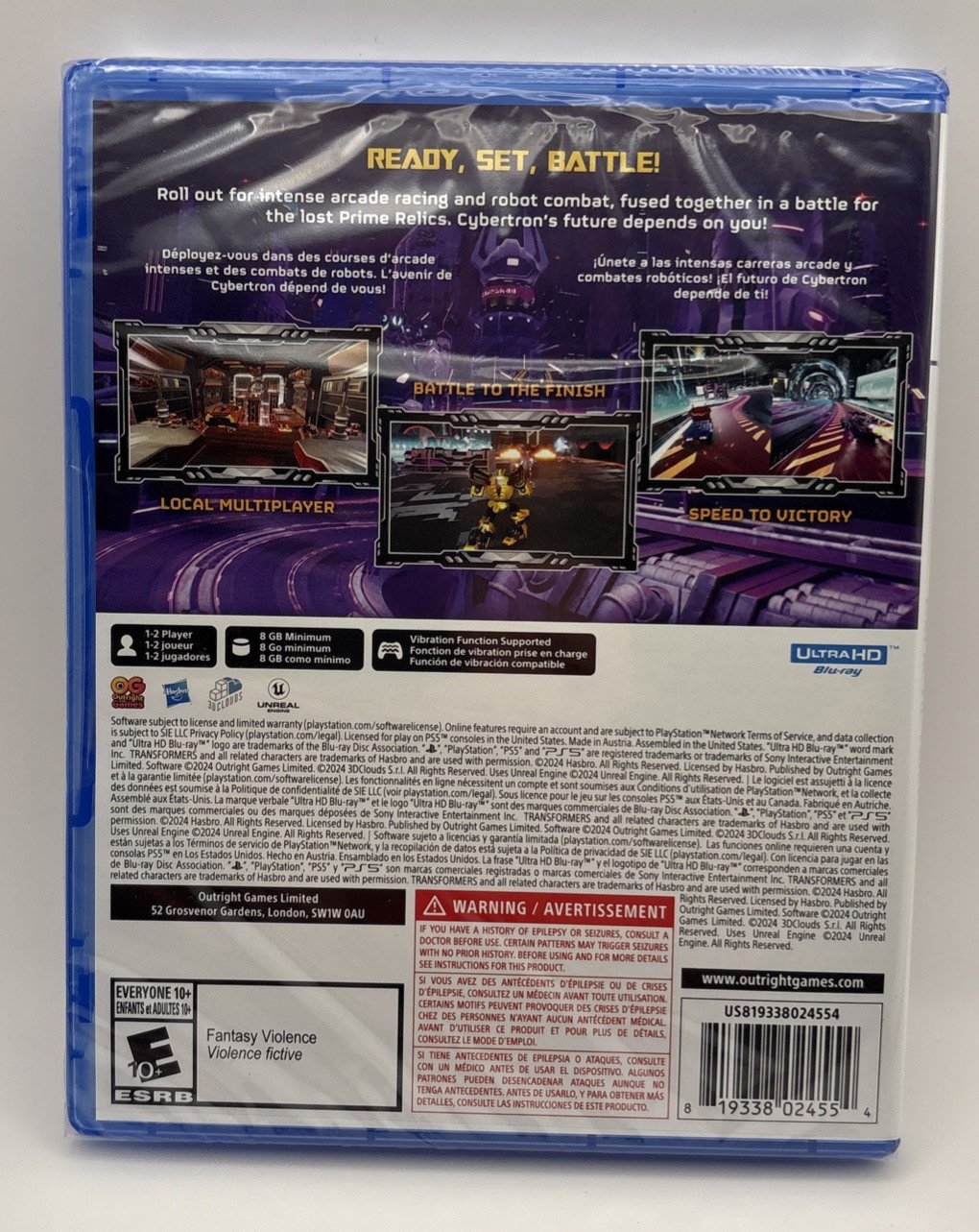 Transformers Galactic Trials – PlayStation 5 – Sealed