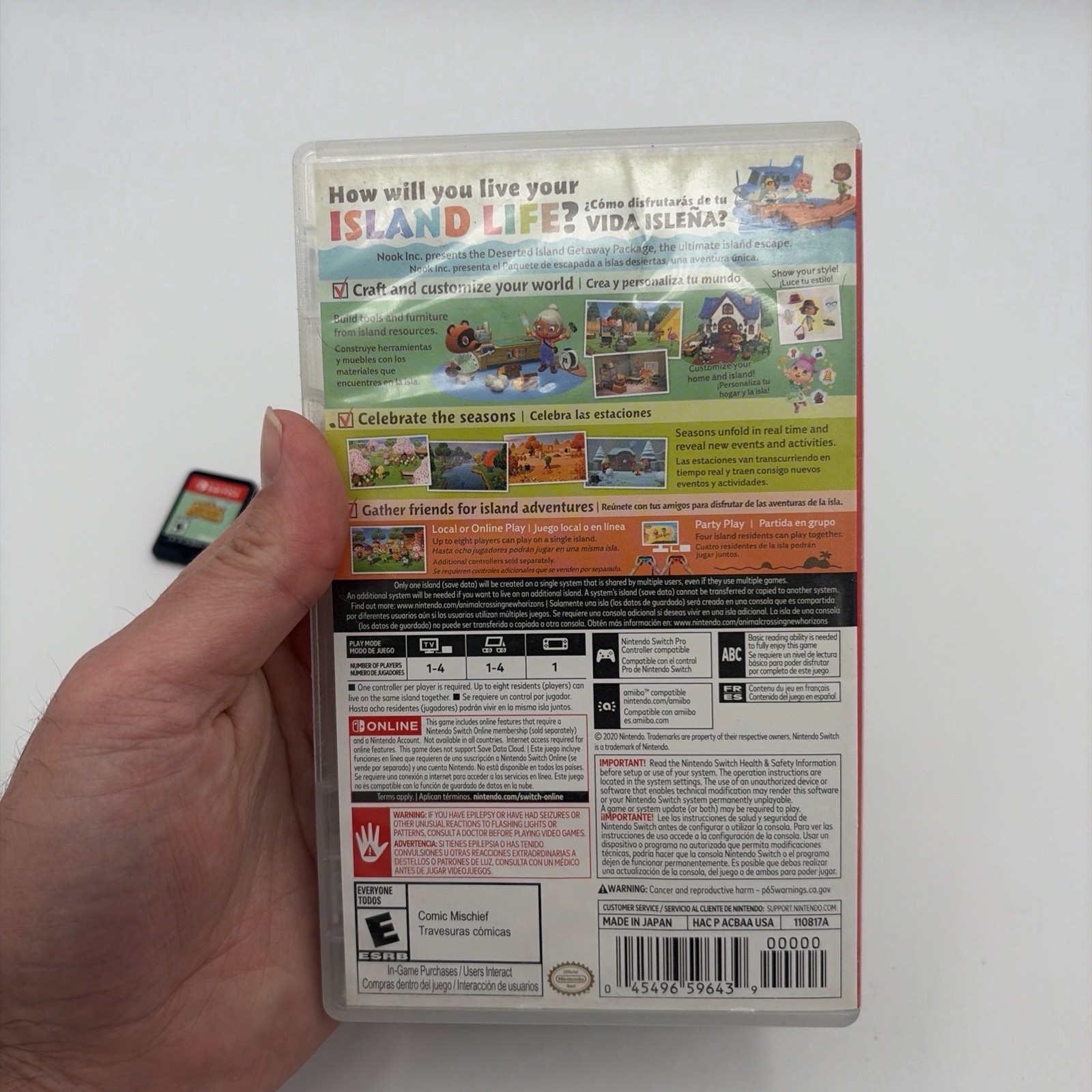 Animal Crossing: New Horizons – Nintendo Switch Cart & Case Tested