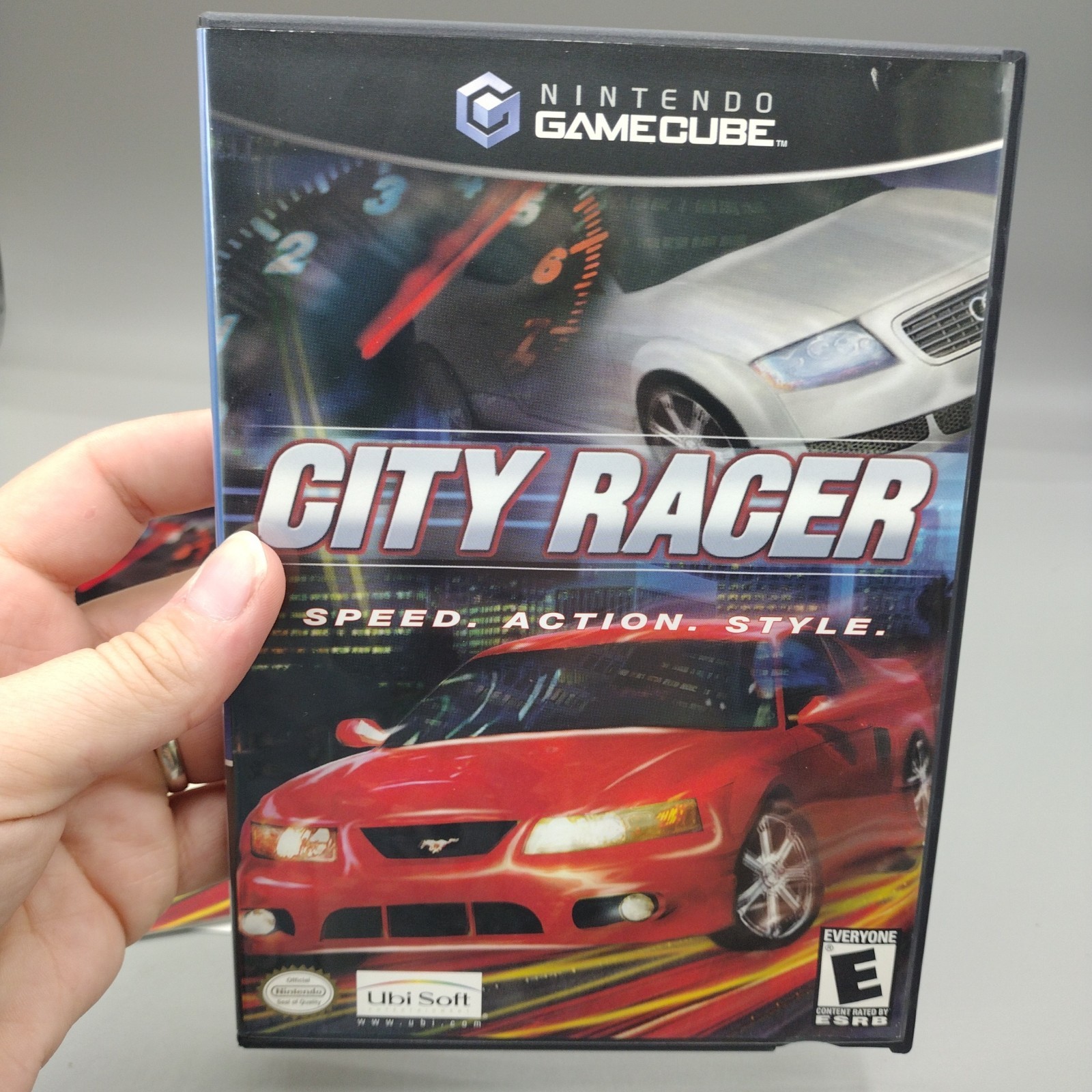 City Racer (Nintendo GameCube, 2003) Complete w/ Manual CIB Tested Working