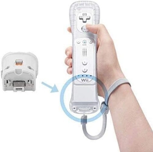 Wii Motion Plus Adapter for Wii Remote ControllerPack of 2 White