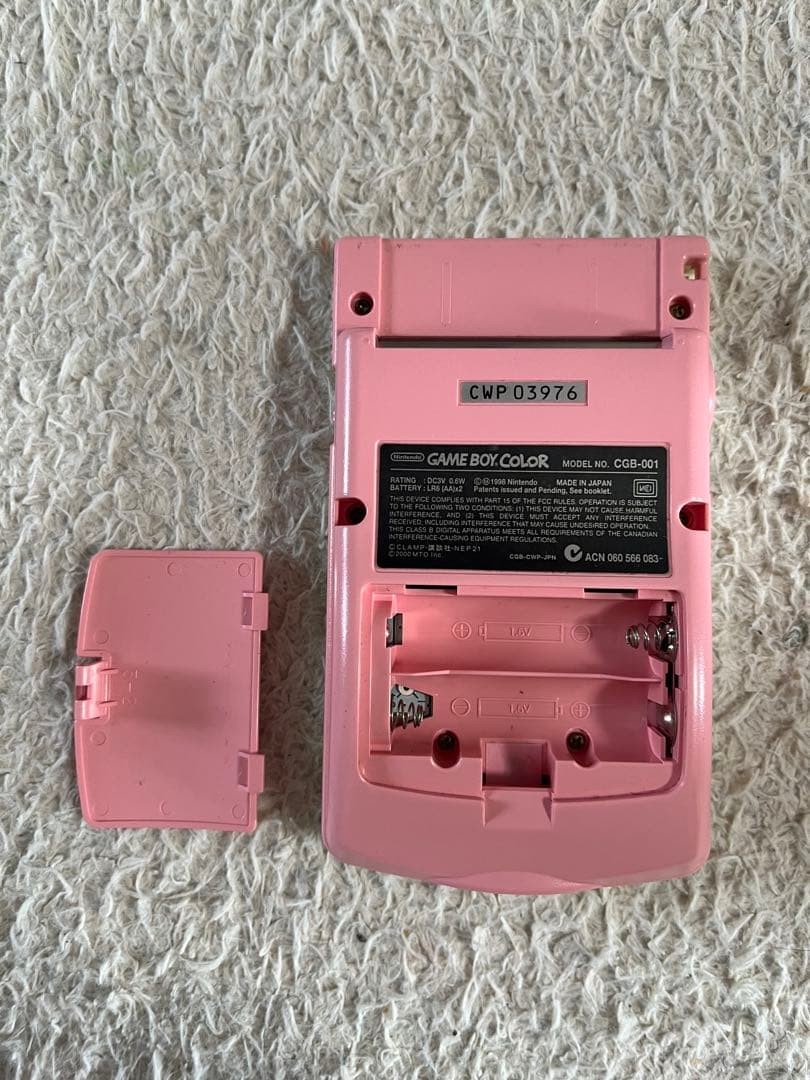 Nintendo Game Boy Color Cardcaptor Sakura Limited Console Tested Charger Japan