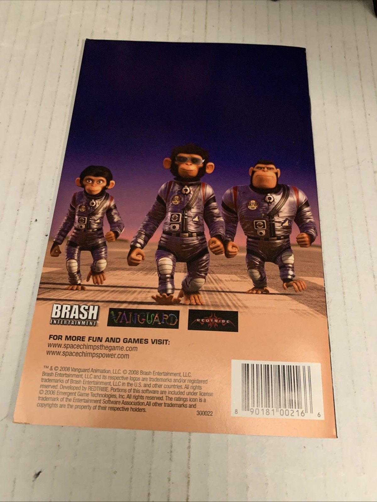 Space Chimps 2008 Sony PlayStation 2 PS2 CIB Complete Mint Condition See Pics