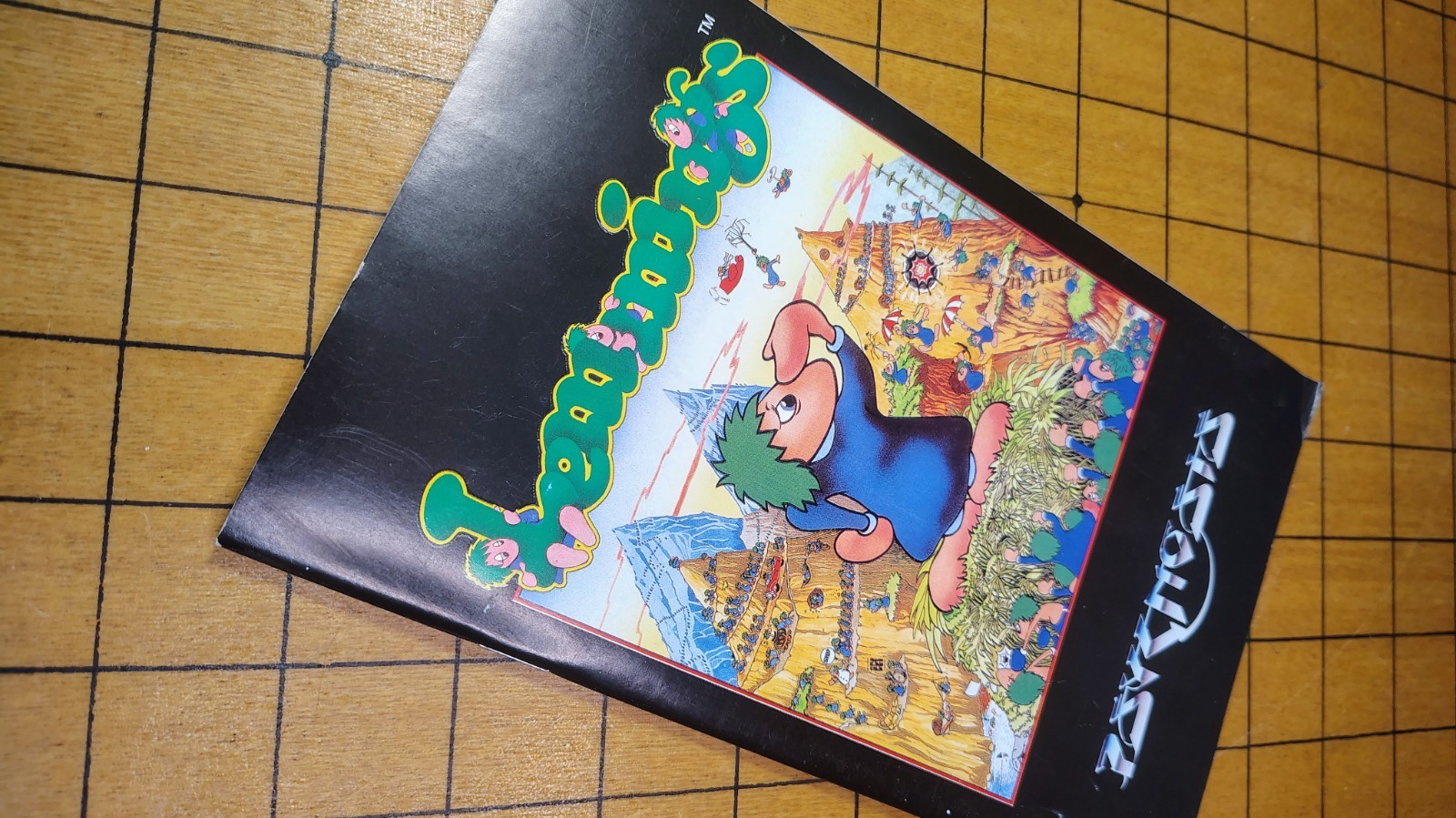 LEMMINGS (1991 Psygnosis) DOS — Game Manual Only