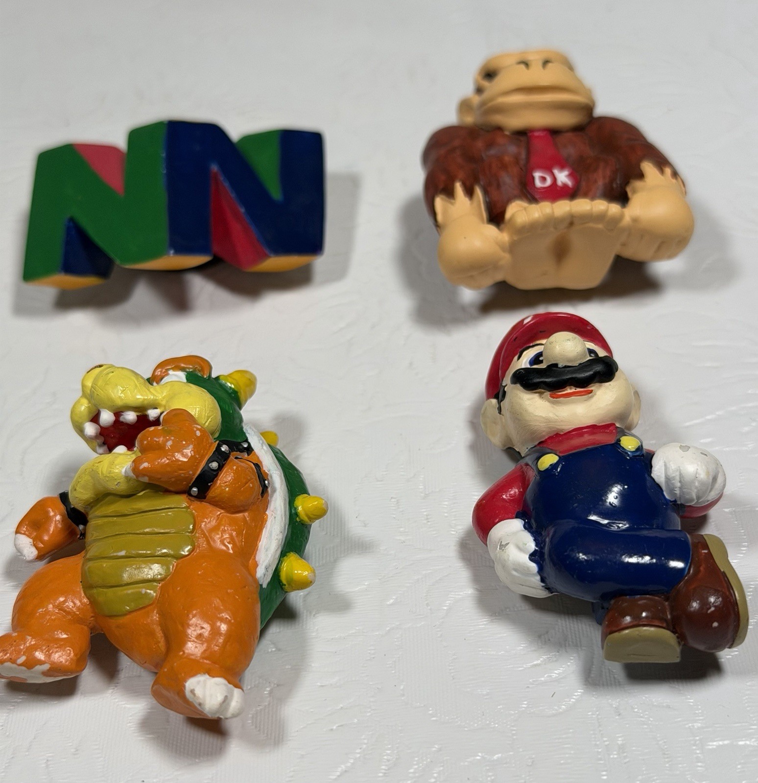 VTG 1997 Official Nintendo 64 3D Magnets Complete Set Mario N64 DK Bowser “READ”