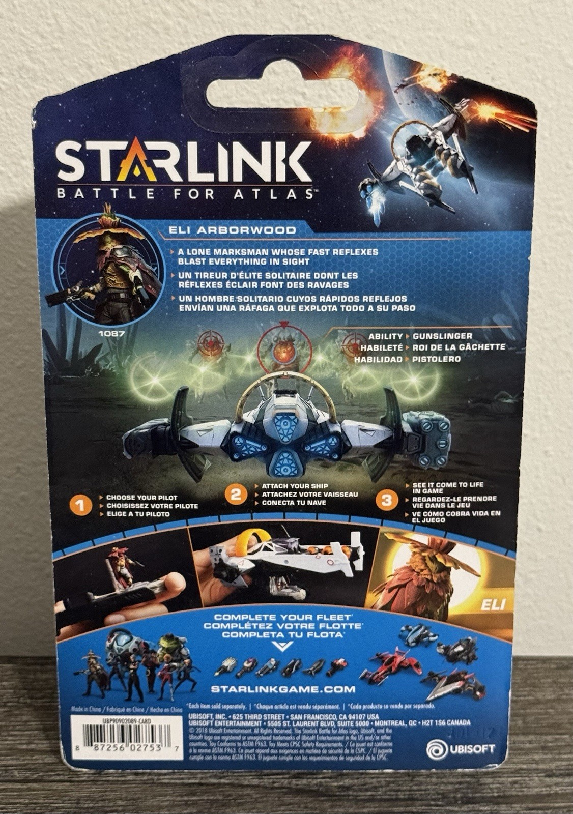 Starlink: Battle for Atlas – Eli Arborwood Gunslinger 2018 NEW