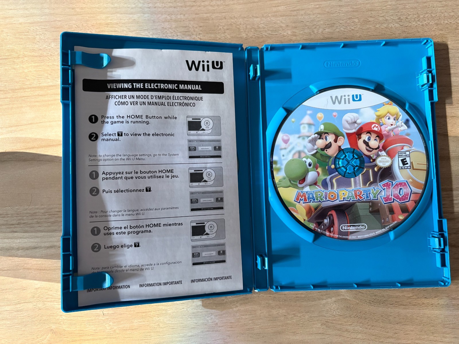 Wii U – Mario Party 10 – Tested and Works Great