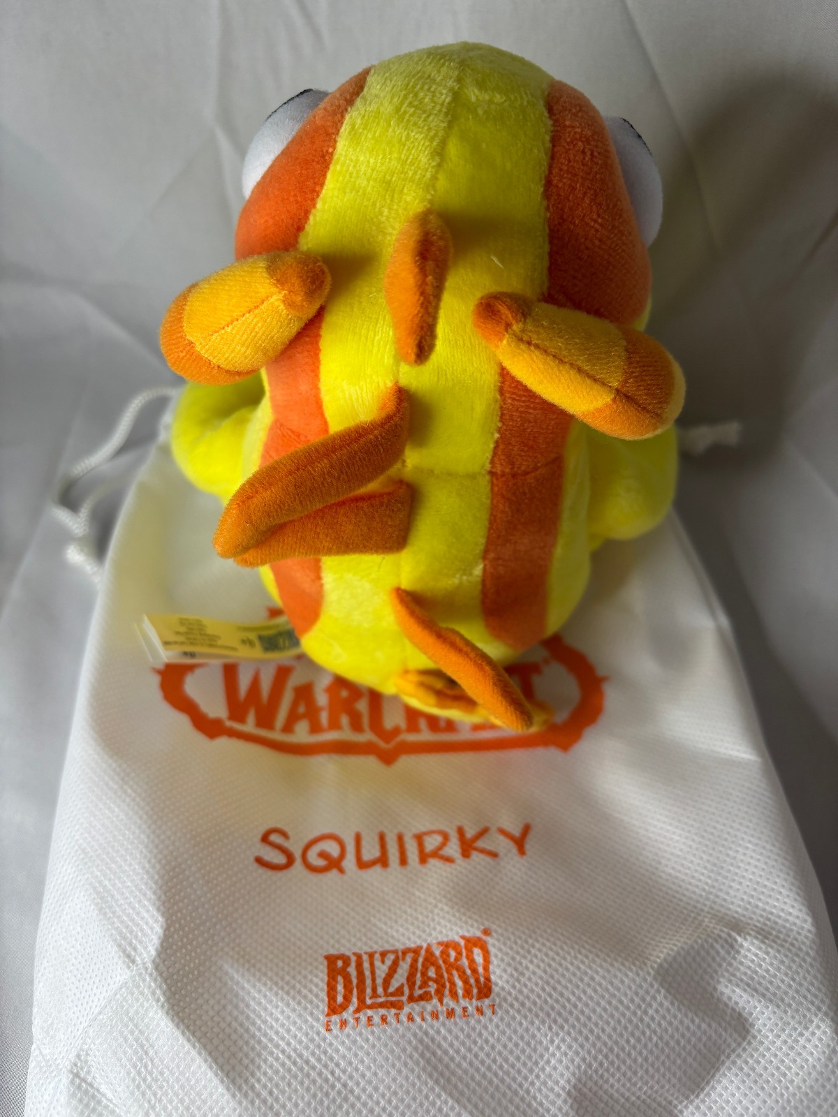 World of Warcraft – Squirky Murloc – Yellow Plush – With Bag & Tag