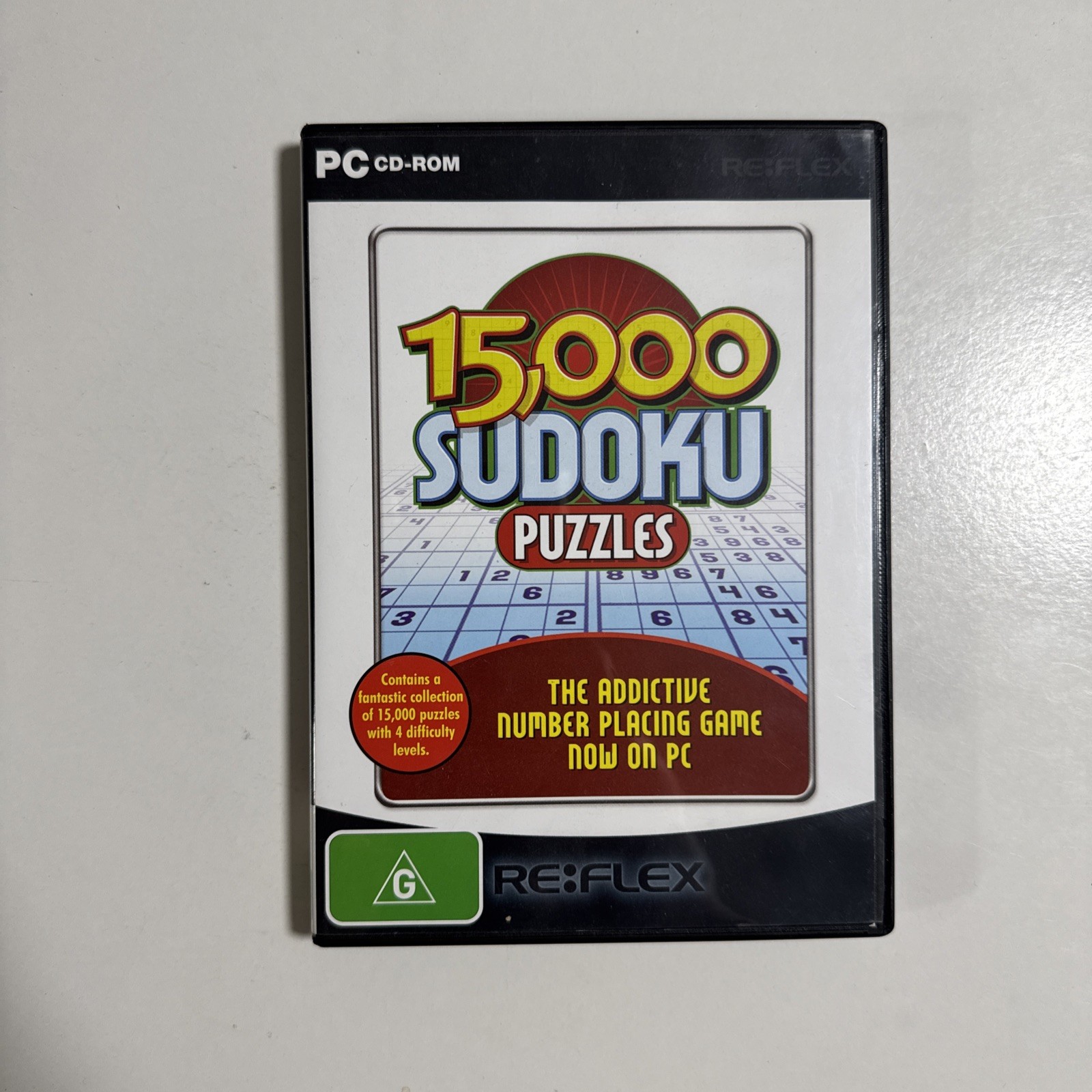 15,000 Sudoku Puzzles Game for PC / CD ROM (2004, Focus)
