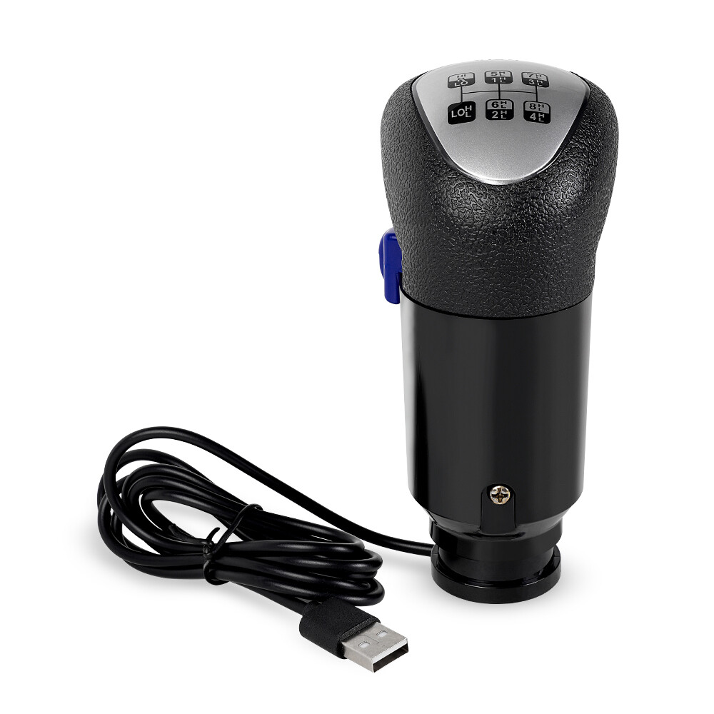 USB Gear Shift Shifter Knob ATS ETS2 For Logitech G25 G27 G29 G920 PC SIM Racing