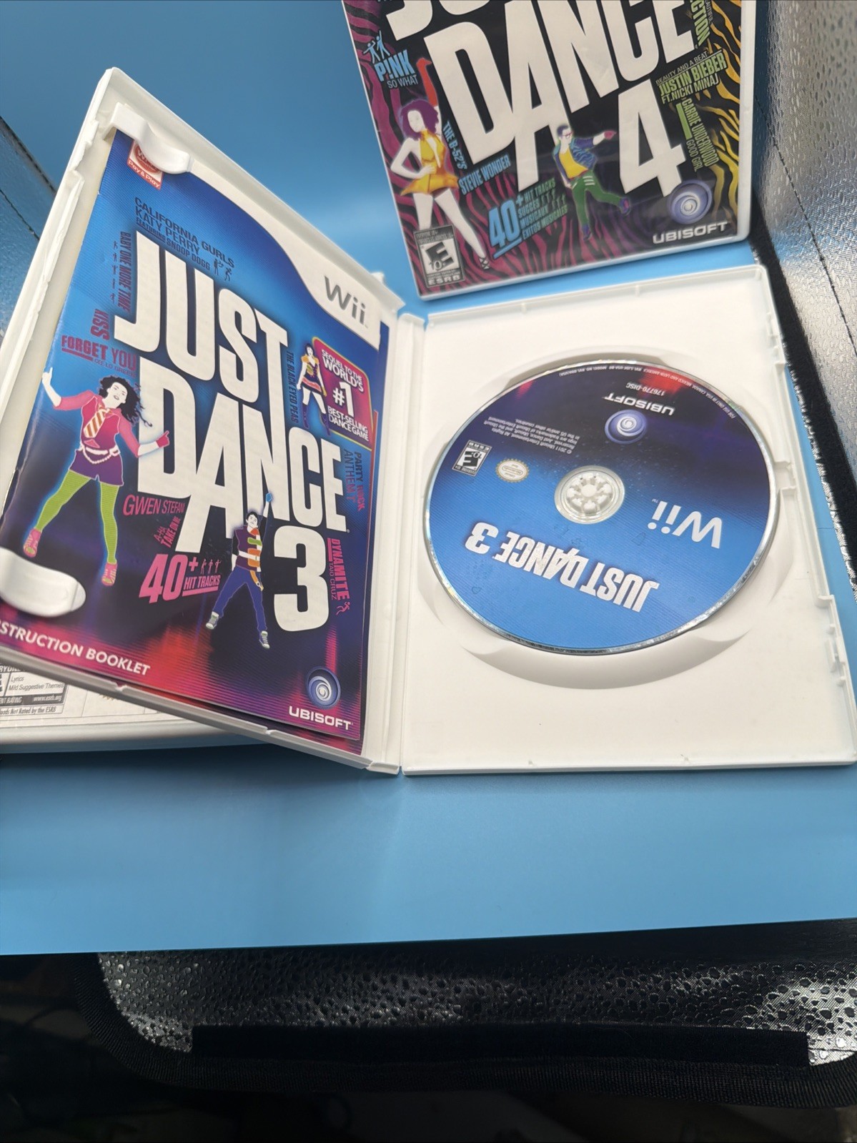 Nintendo Wii Just Dance 1 Through 2014Complete CIB Tested And Working Lot Of 5