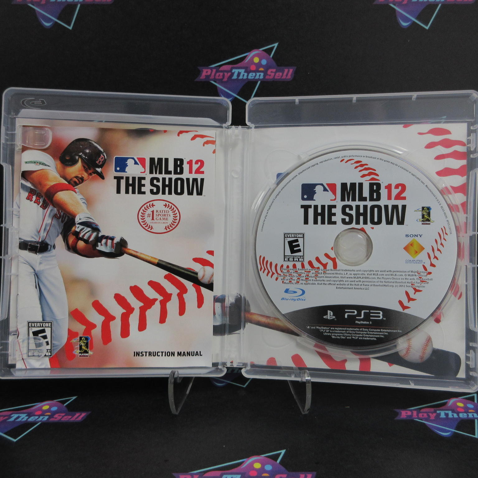MLB 12 The Show PS3 PlayStation 3 Complete – 1 Year Warranty EX Cond