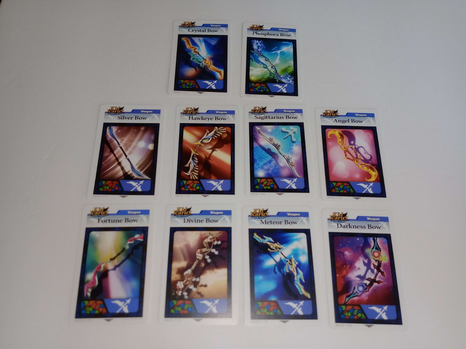 Nintendo 3DS Kid Icarus Uprising AR Cards Lot 32 Count Excellent Condition