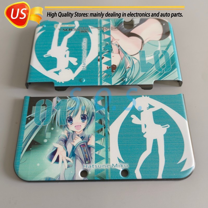 For Nintendo New 3DS XL 3DS LL Protective Top & Bottom Case Cover Housing Shell