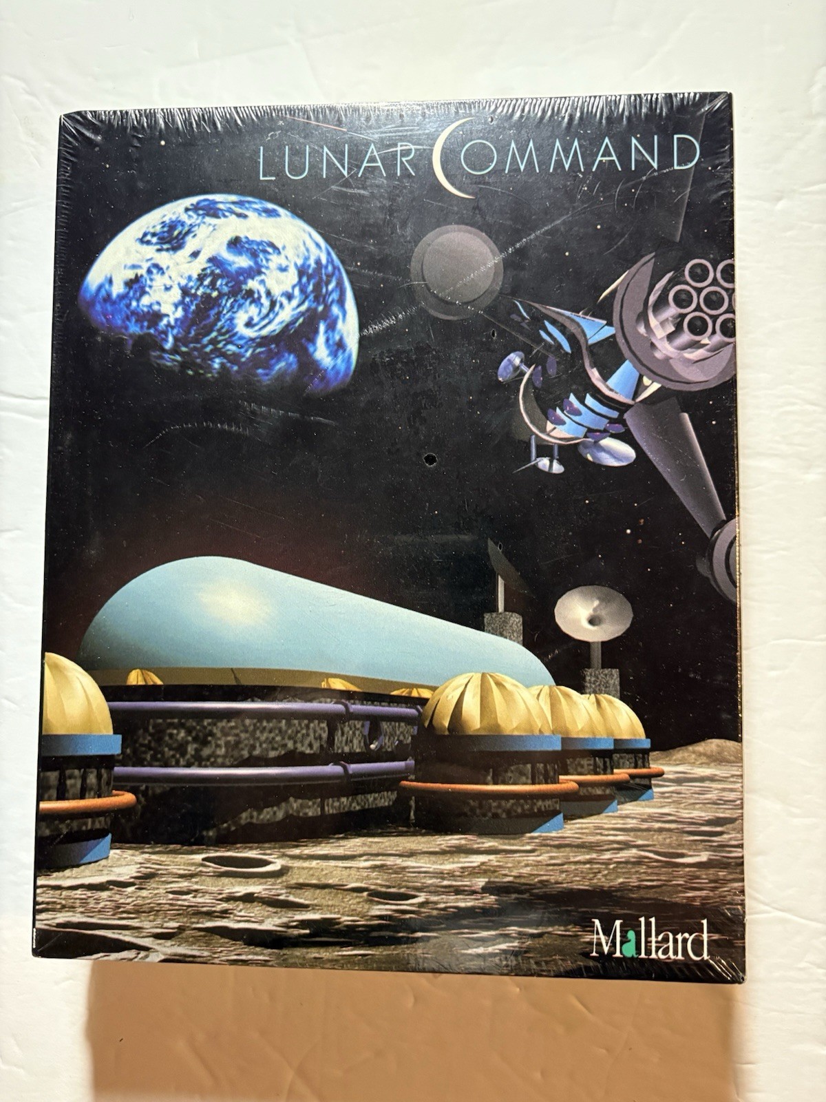 Rare Vintage 1993 Lunar Command Game by Mallard DOS System “SEALED” Brand New!!